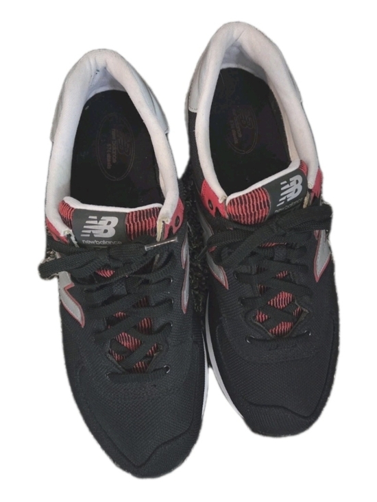 New Balance 574 \'Jetsetter\' BLK/RED/ WHITE US Men\'s Size 10.5 (EUC) main image 4